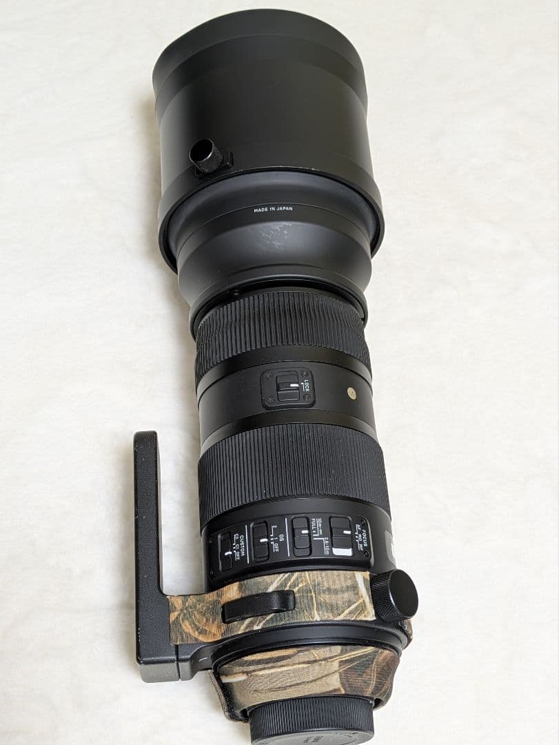 シグマ150-600mm F5-6.3 DG OS HSM ズームレンズ