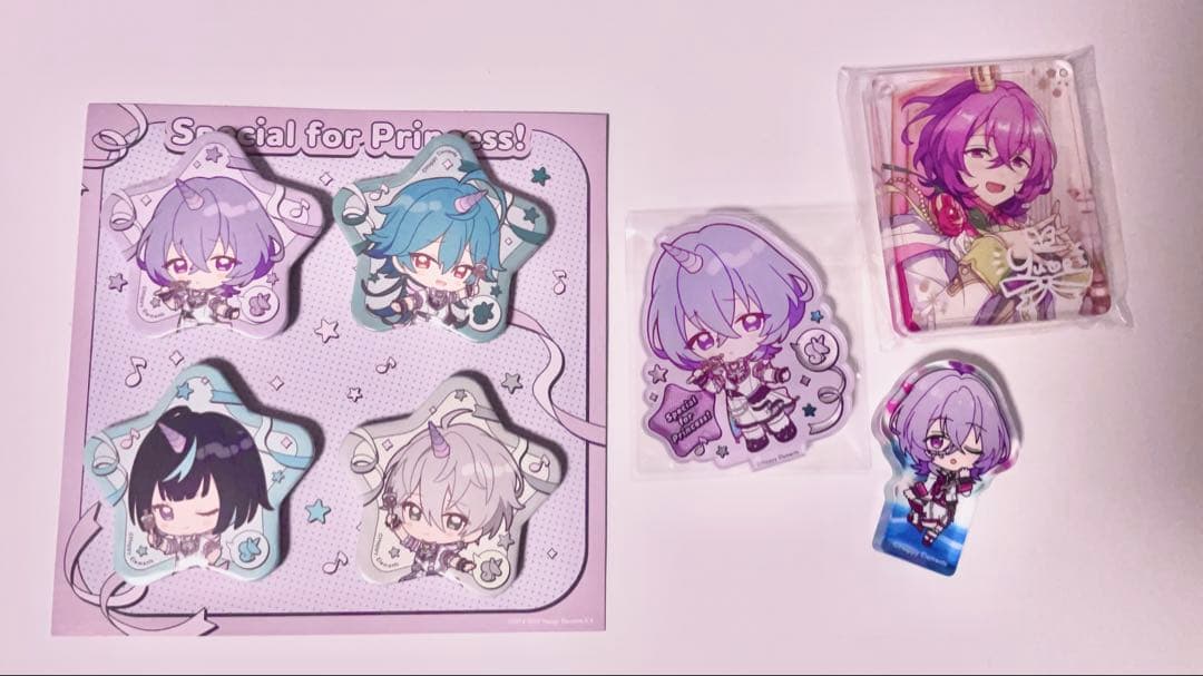 花群冬芽　ユメ　あんスタ　缶バッジ　アクスタ　まとめ売り