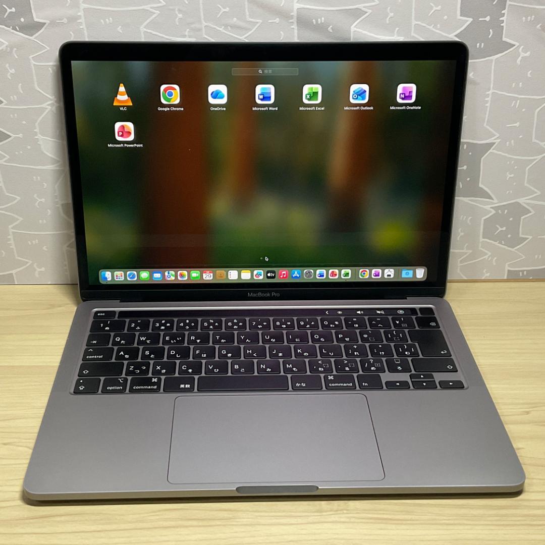 MacBook Pro 2020　13インチ SSD 512G 美品 オフィス