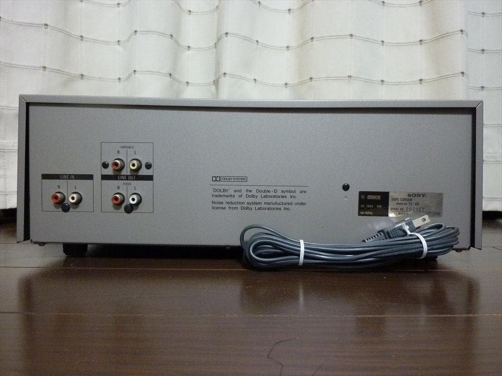 SONY ソニー カセットデッキ TC-K5修理済 全機能動作 美品