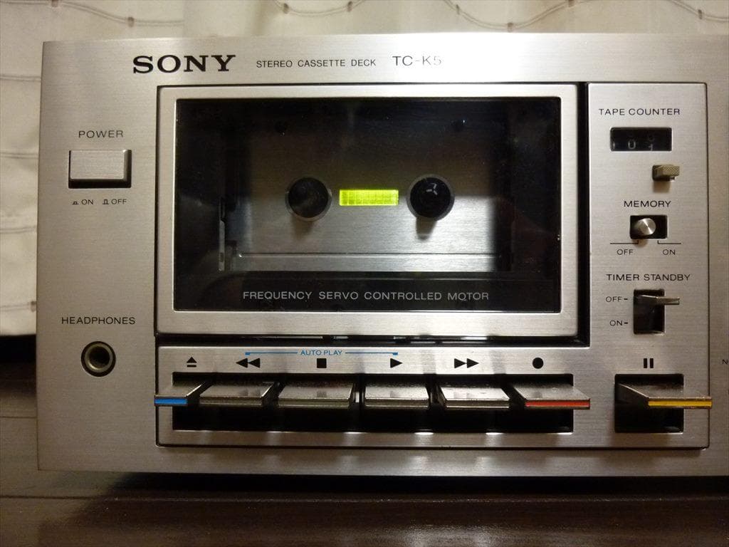 SONY ソニー カセットデッキ TC-K5修理済 全機能動作 美品