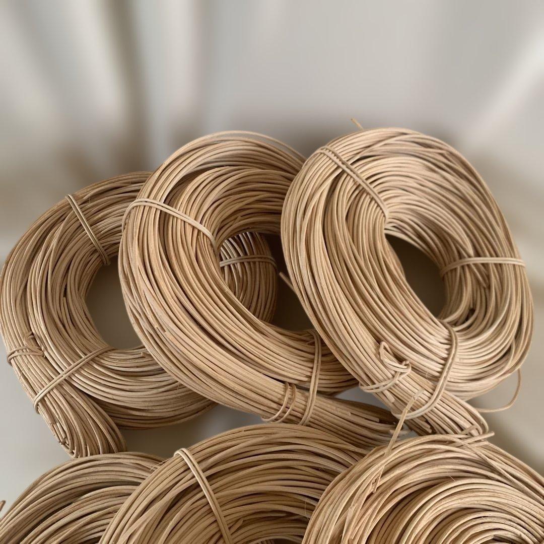 ラタン材料　6個セット 籐