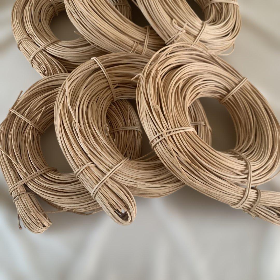 ラタン材料　6個セット 籐