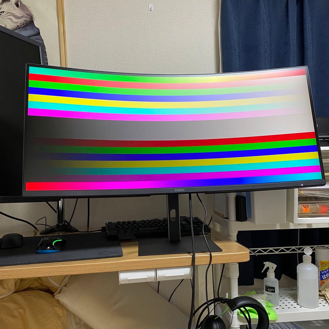 Xiaomi ゲーミングモニター G34WQi 34インチ 美品 2024年製