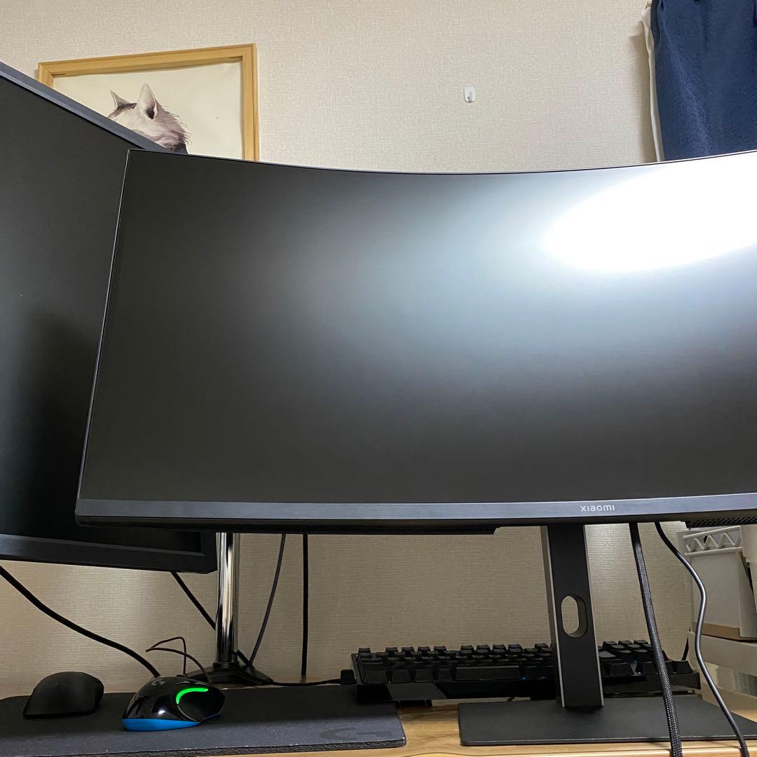 Xiaomi ゲーミングモニター G34WQi 34インチ 美品 2024年製