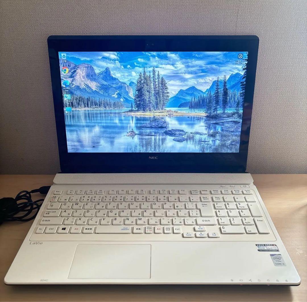 NEC 15.6インチ ノートパソコンLaVie DVD