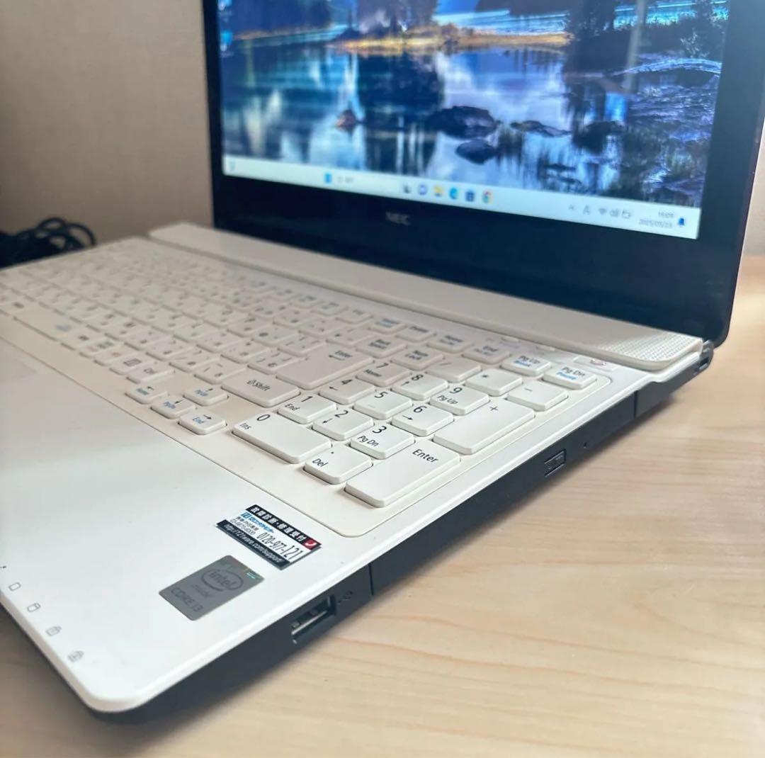 NEC 15.6インチ ノートパソコンLaVie DVD