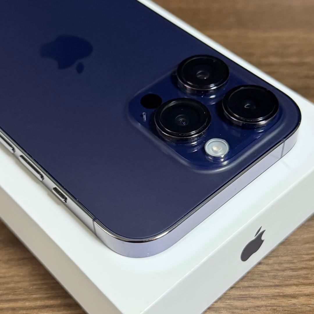 【美品】iPhone 14 Pro 512GB ディープパープル