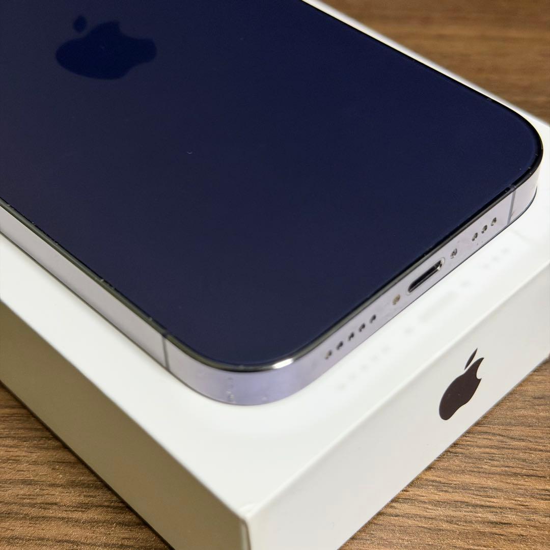 【美品】iPhone 14 Pro 512GB ディープパープル