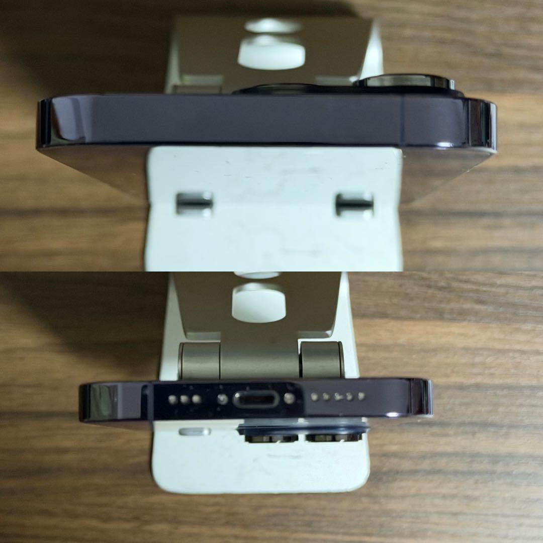 【美品】iPhone 14 Pro 512GB ディープパープル