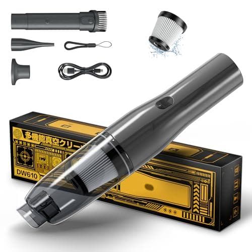 【新登場】ハンディクリーナー コードレス 26000Pa 吸引力強化 車用掃除p