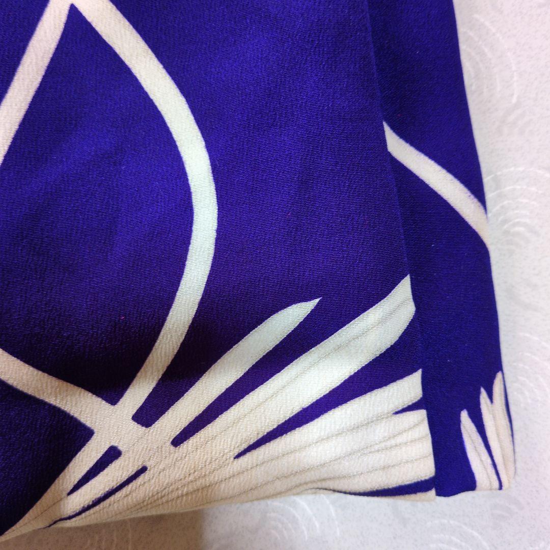 七五三３歳女の子正絹アンティーク柄手縫いの被布(中綿無し）