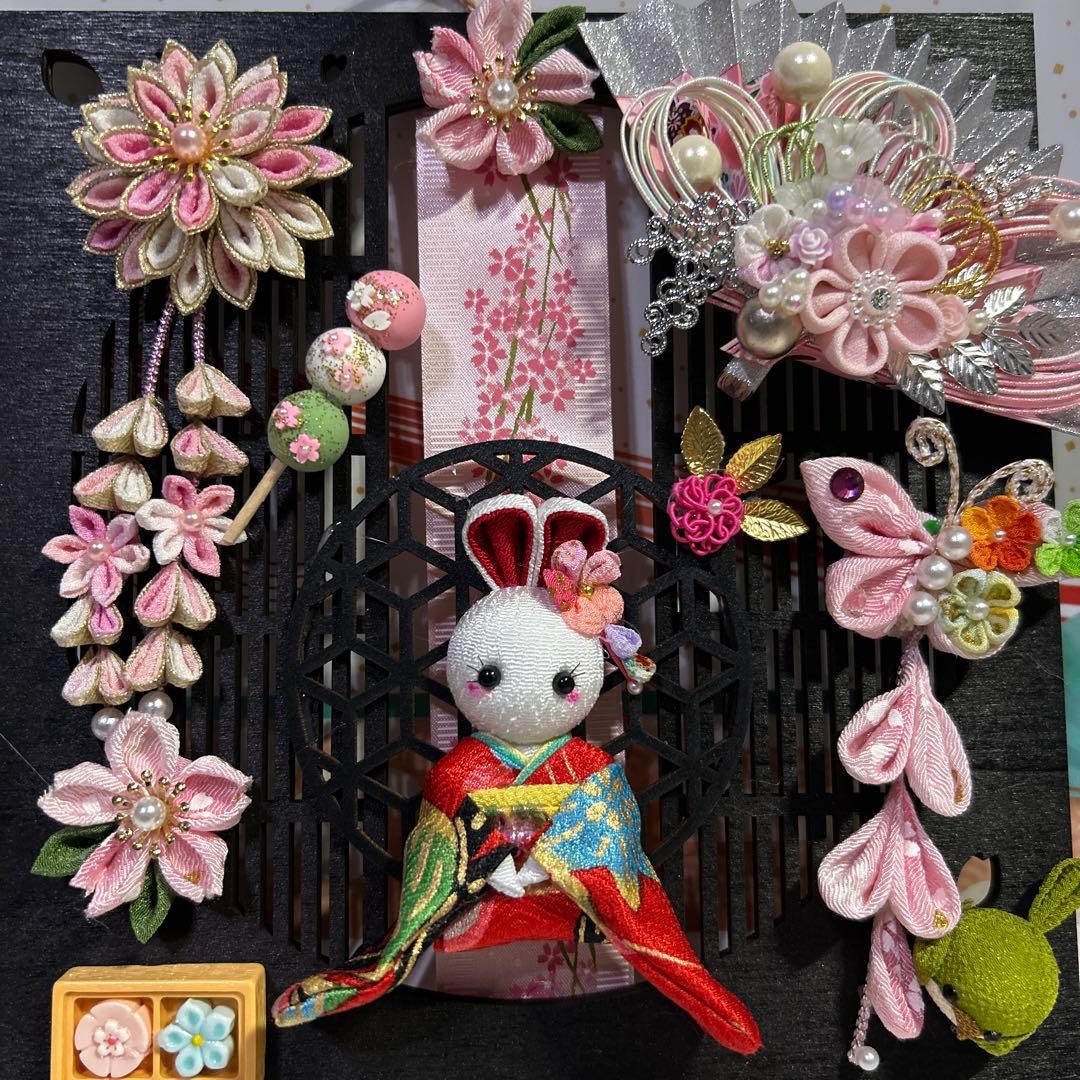 バンドメイド❣️春爛漫❣️円窓アレンジ❣️