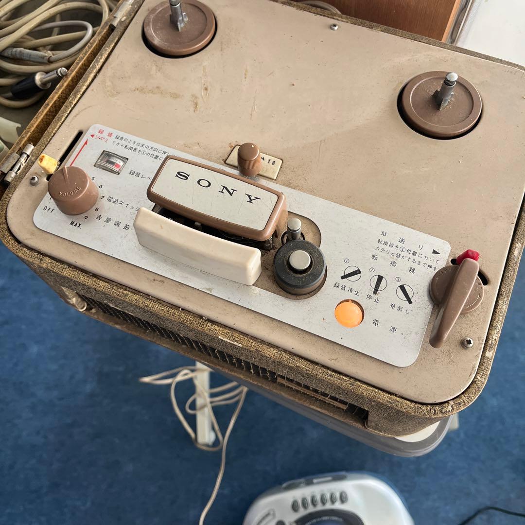 昭和物 SONY MODEL 101 ソニー テープレコーダー 101