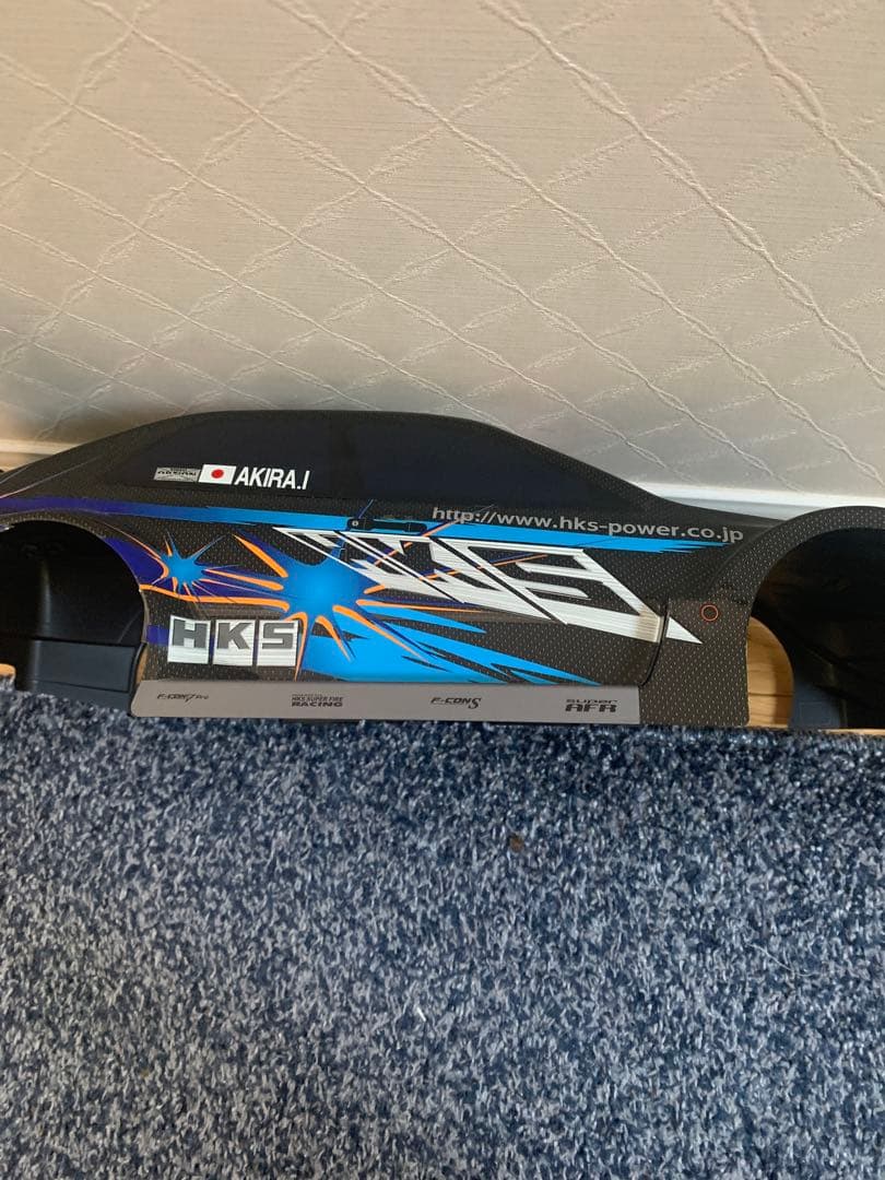 タミヤ　1/10ラジコン用ボディ　HKS　レーシング　アルテッツァ　カーボン柄