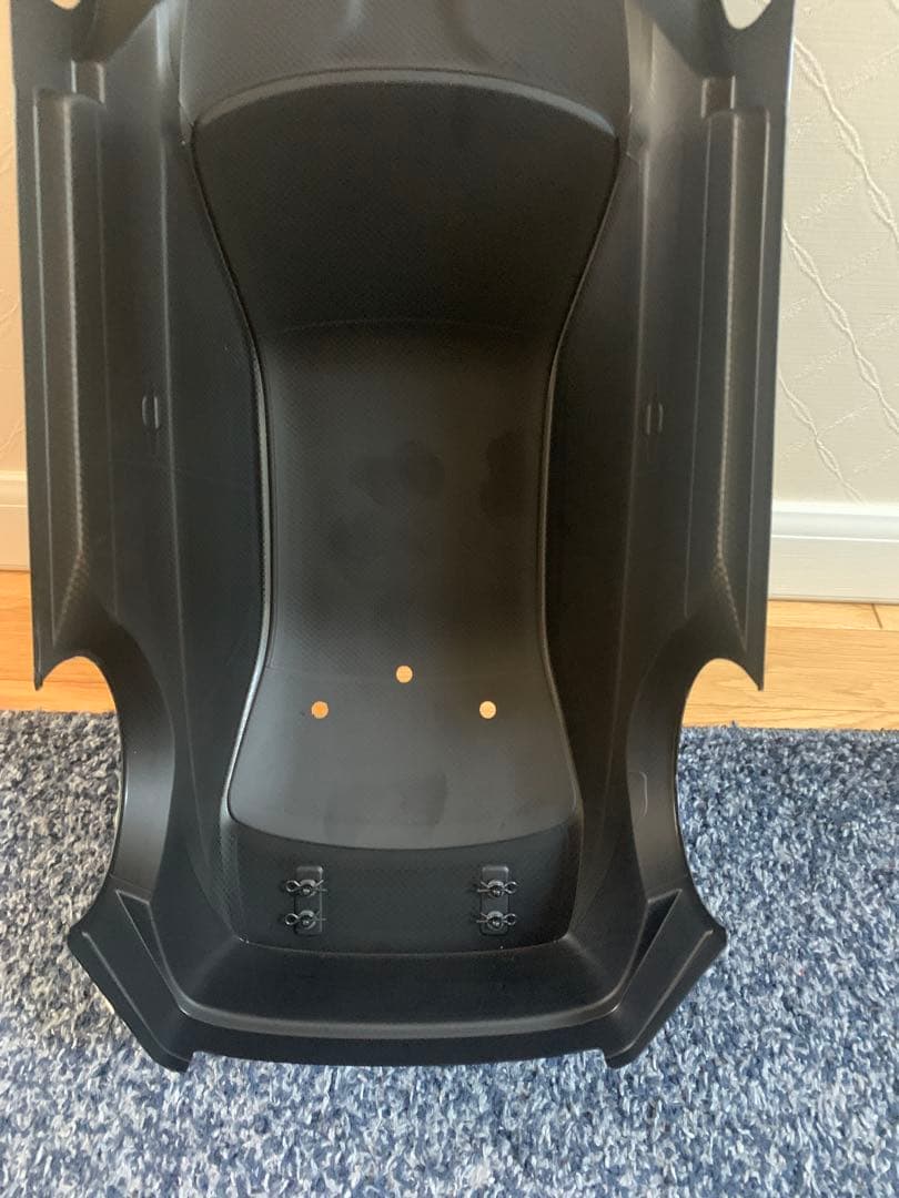 タミヤ　1/10ラジコン用ボディ　HKS　レーシング　アルテッツァ　カーボン柄