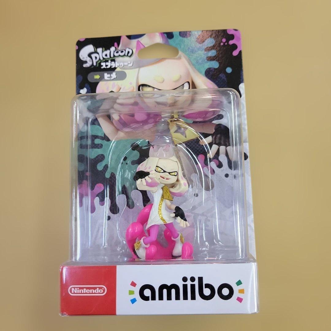 【新品未開封】amiibo スプラトゥーン　ヒメ　タコガール&イイダ3点セット