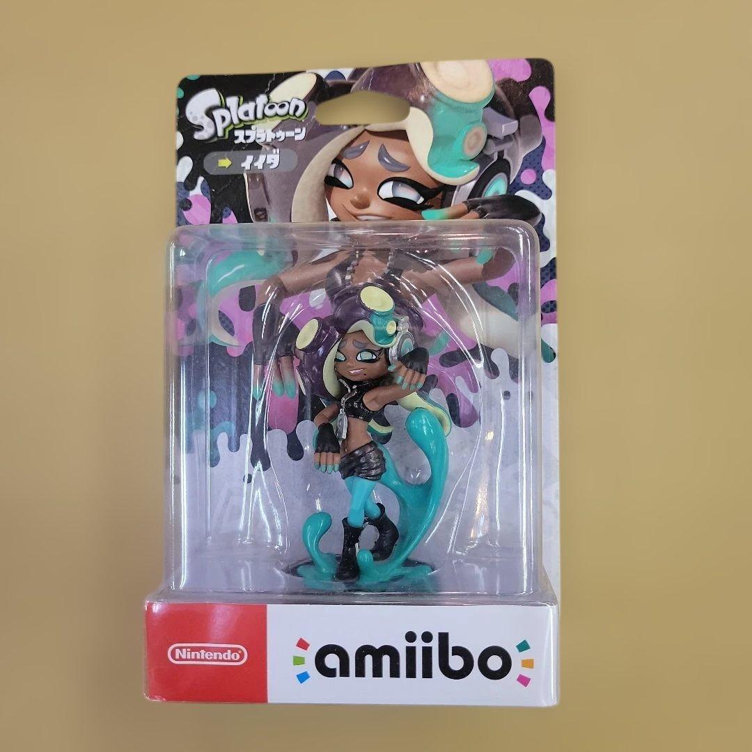 【新品未開封】amiibo スプラトゥーン　ヒメ　タコガール&イイダ3点セット