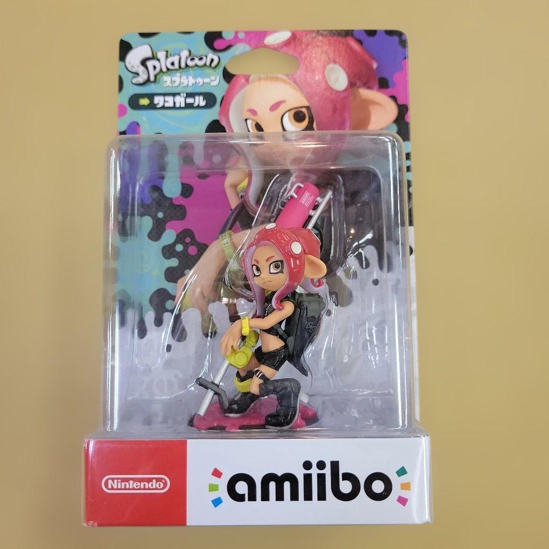 【新品未開封】amiibo スプラトゥーン　ヒメ　タコガール&イイダ3点セット