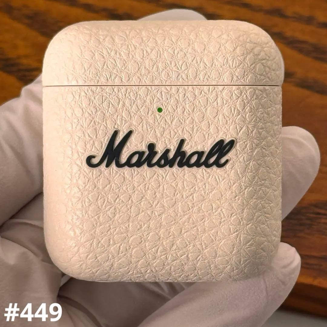 Marshall MINOR IV ワイヤレスイヤホン（クリーム）美品