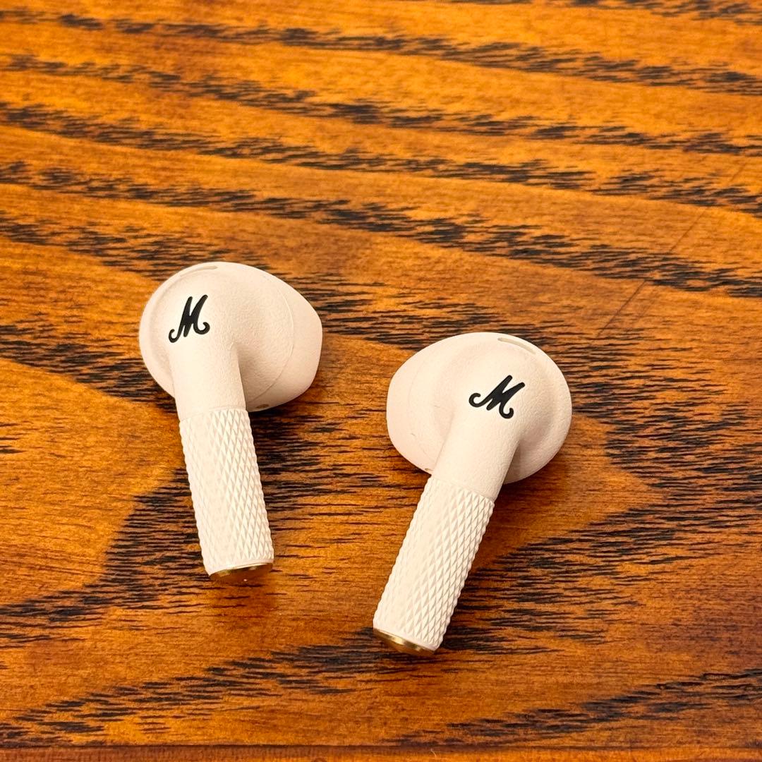 Marshall MINOR IV ワイヤレスイヤホン（クリーム）美品