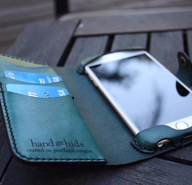 天然皮革iPhone 7、iPhone 8  ケース