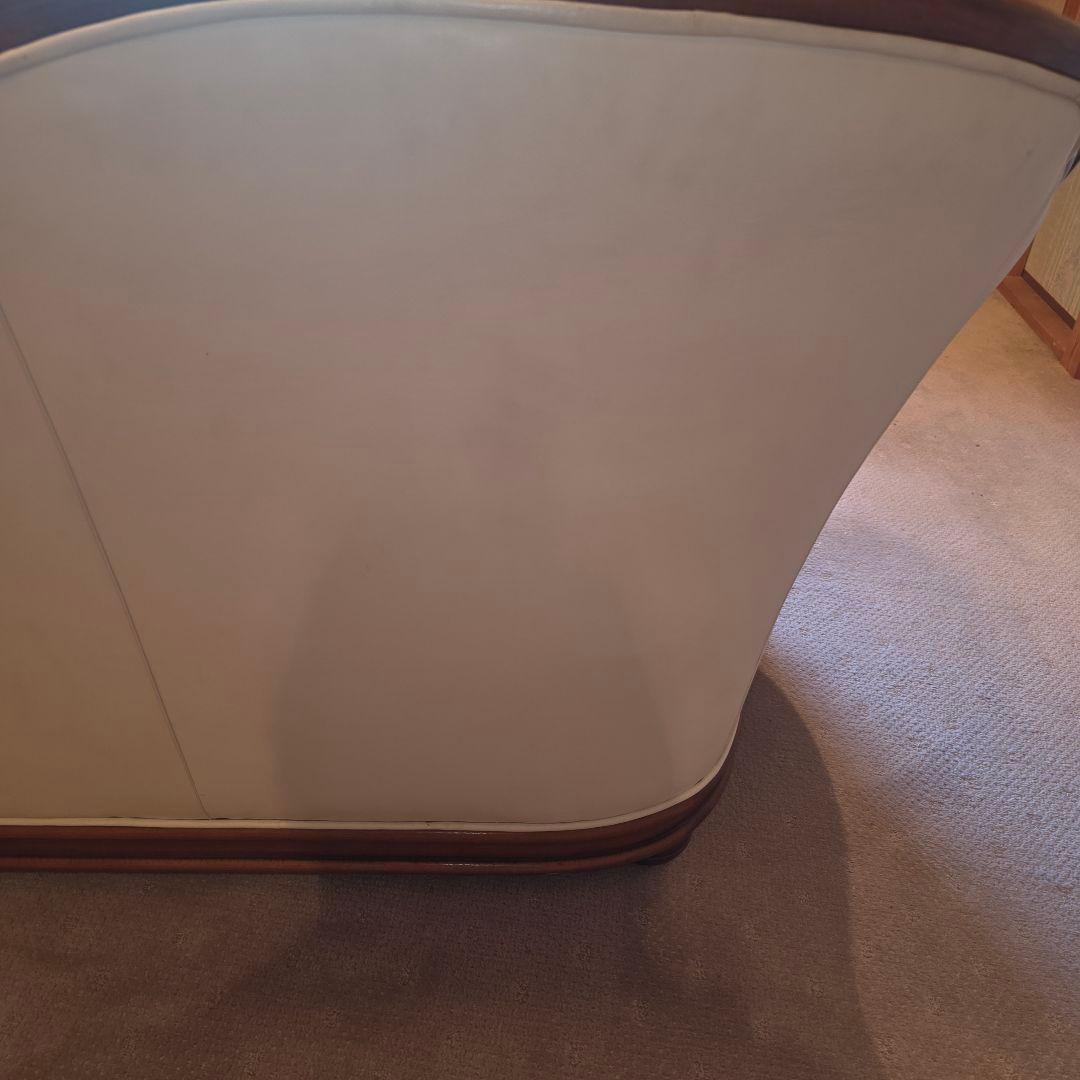 【アンティーク】ビンテージ本革レザー 3人掛けソファ