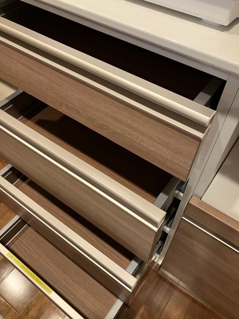 【美品】アヤノ製作所160㎝幅／高さ215㎝食器棚【3/22～3/24】発送予定