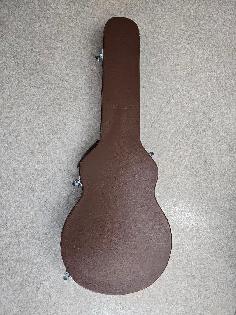 レスポールスタイル エレキギター ゴールドトップ　ハードケース付き