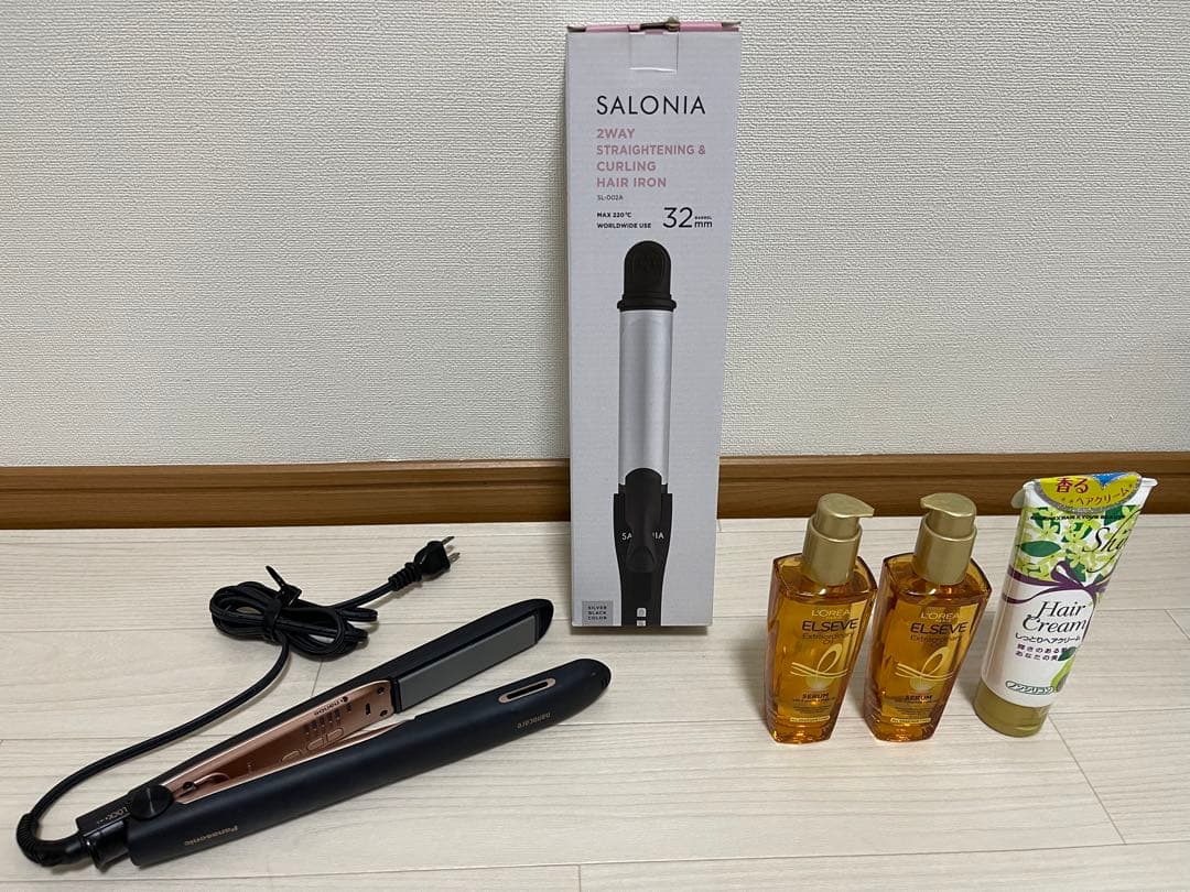 Panasonic ストレートアイロン　SALONIA ロレアルパリ