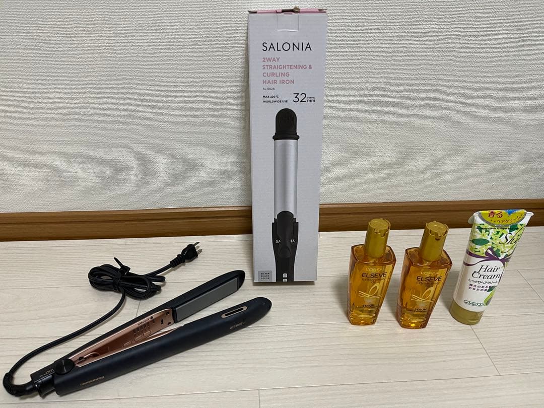 Panasonic ストレートアイロン　SALONIA ロレアルパリ