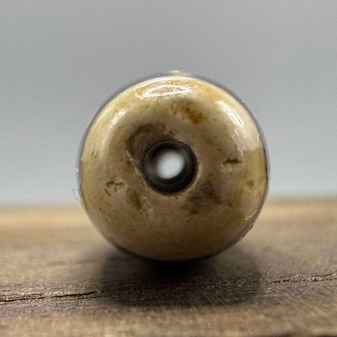 L074 地門四菩提希少天珠瑪瑙茶珠開運魔除け