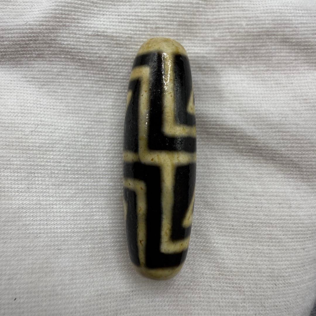 L074 地門四菩提希少天珠瑪瑙茶珠開運魔除け