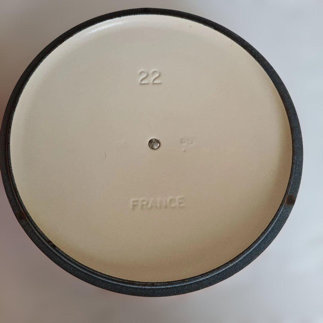 LE CREUSET ホーロー鍋 22cm オレンジ