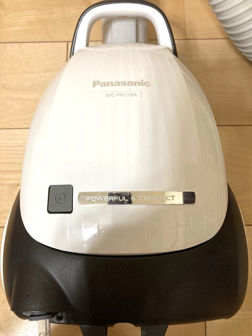 パナソニック　Panasonic MC-PKL19A-W 紙パック式 掃除機 L