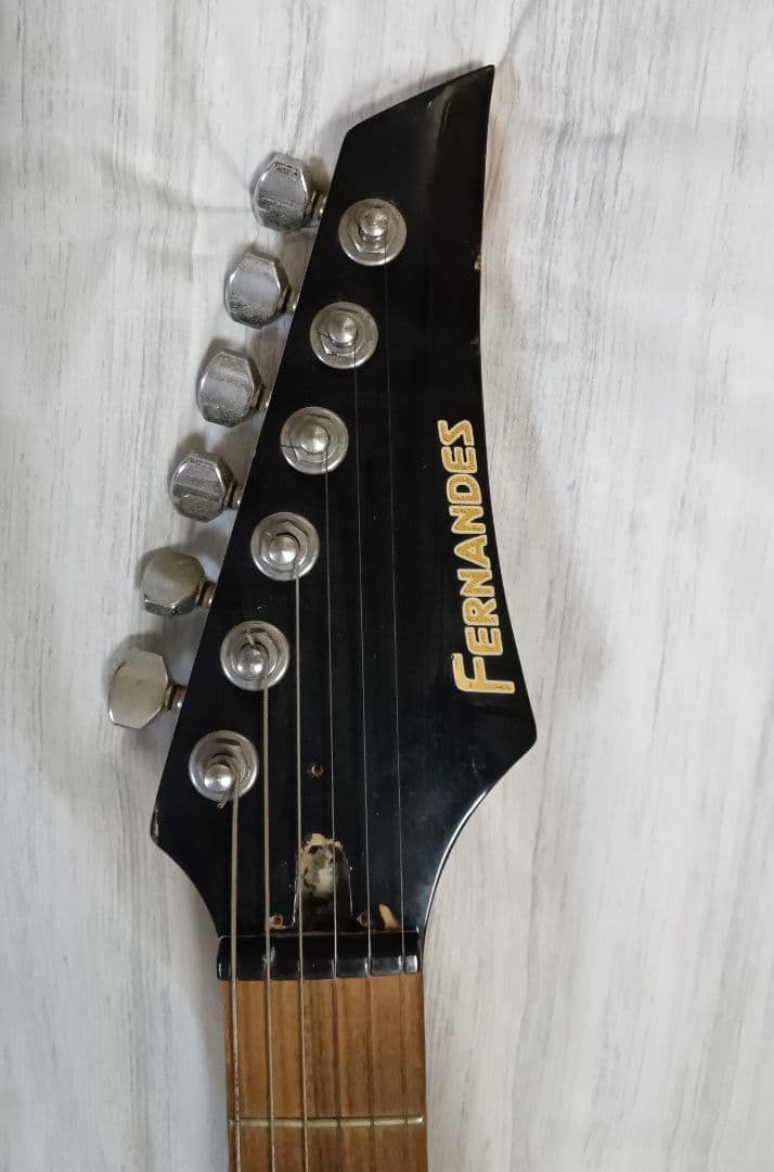 FERNANDES エレキギター ブラック