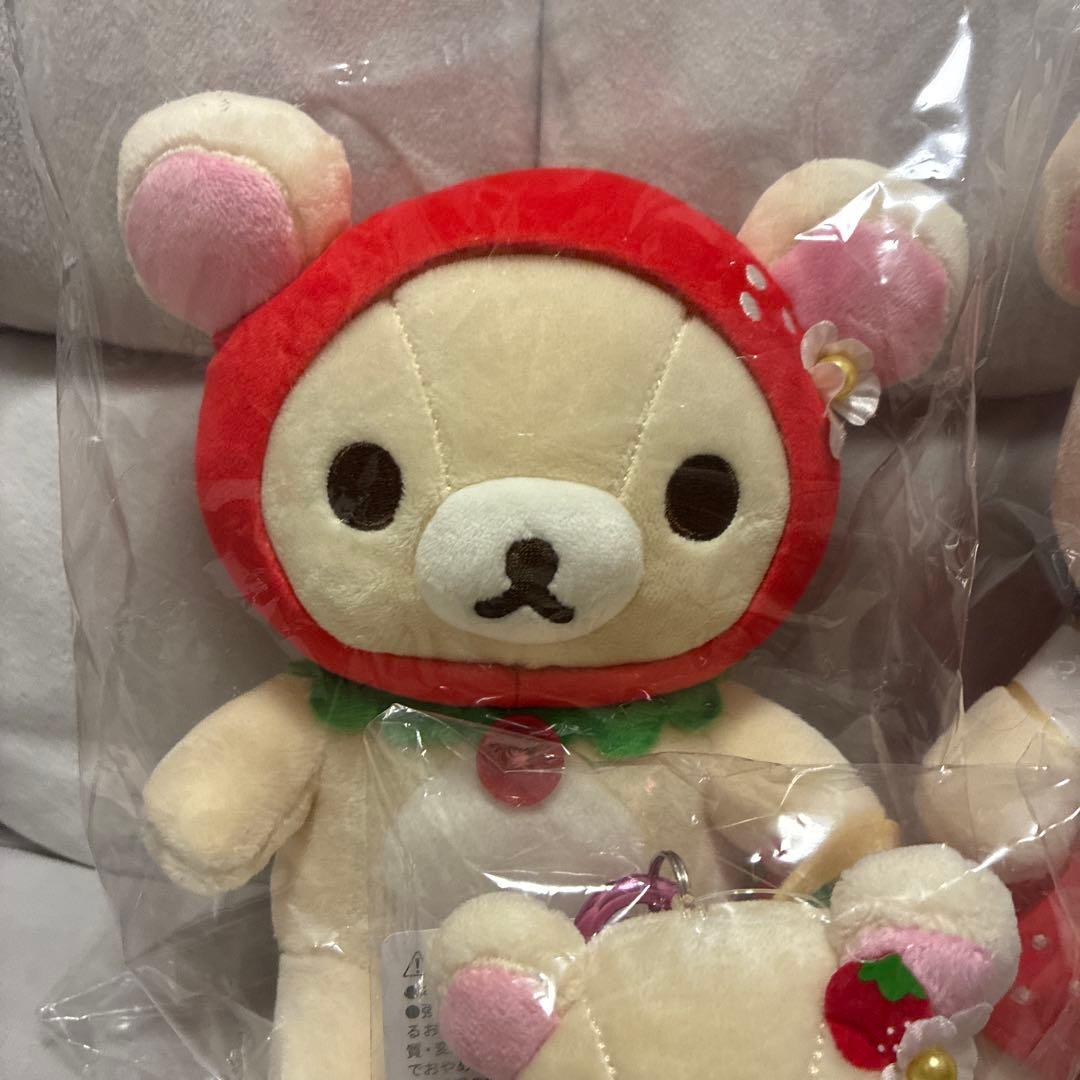 リラックマ とちぎのいちご大使 10周年 コリラックマ ぬいぐるみ