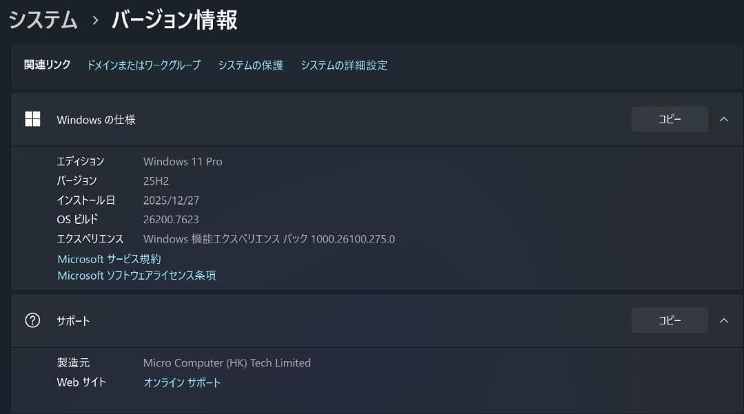 ミニPC Minisforum Aiberzy HX370 64GB 1TB