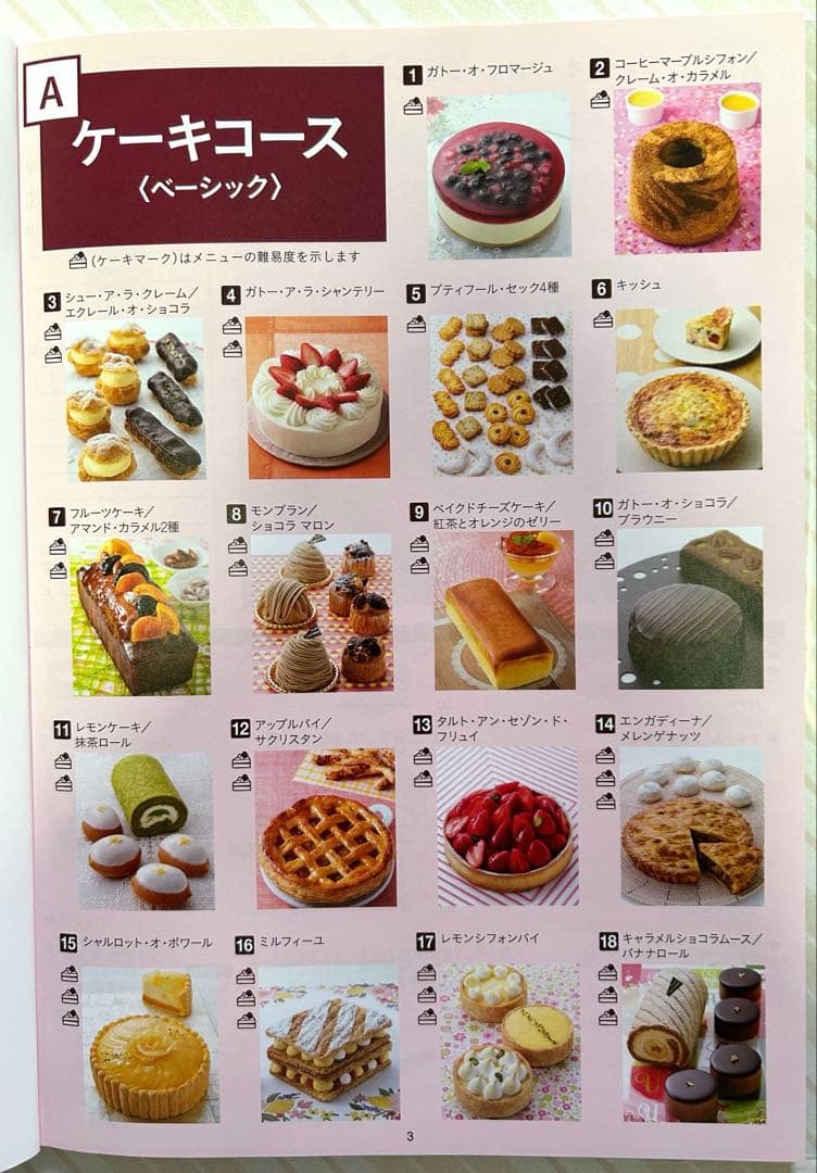 ホームメイドクッキング2024ケーキテキスト