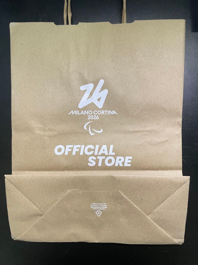 ミラノコルティナオリンピック キーホルダー ティナ 現地公式店購入 紙袋付き