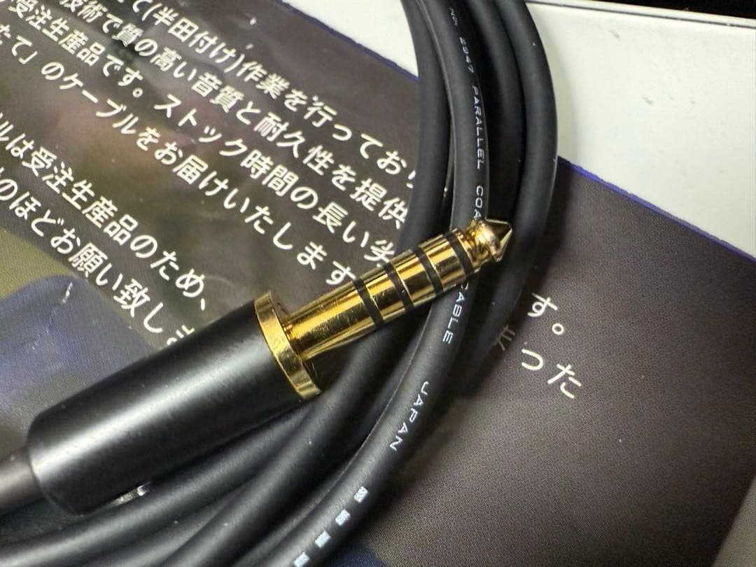 音光堂MOGAMI 2947 ゼンハイザー用　バランス4.4mm 5極 1.5m