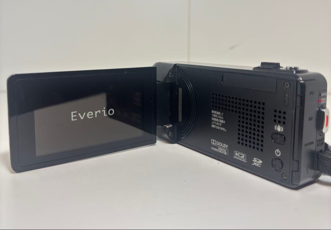 JVCケンウッド EVERIO 64GB ブラック GZ-V590 バッグ付き