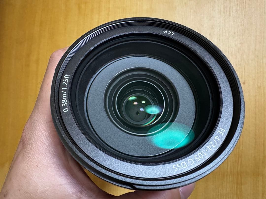 美品 Sony FE 24-105mm F4 G OSS ズームレンズ