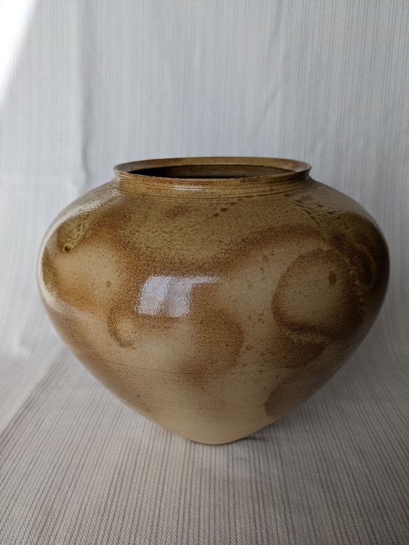 【再値下げ】日展作家、田辺陶豊の壺