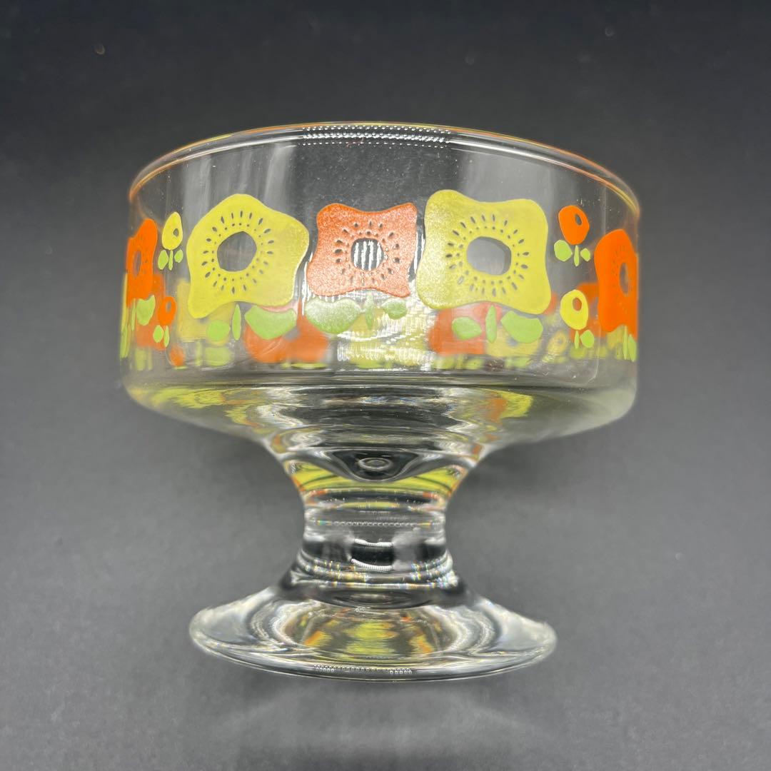 ⭐️新品 未使用品⭐️昭和レトロ 佐々木硝子　デザートグラス　6個セット