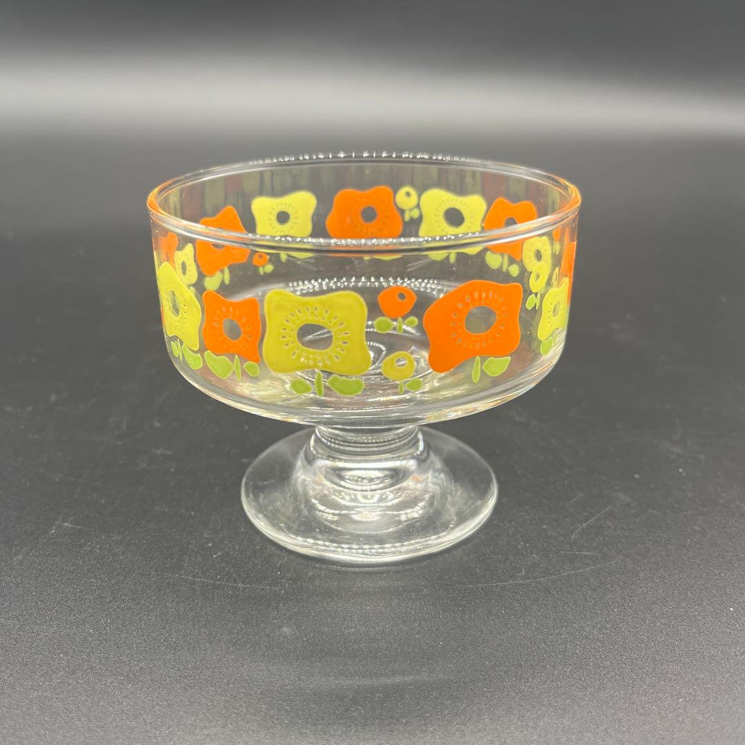 ⭐️新品 未使用品⭐️昭和レトロ 佐々木硝子　デザートグラス　6個セット