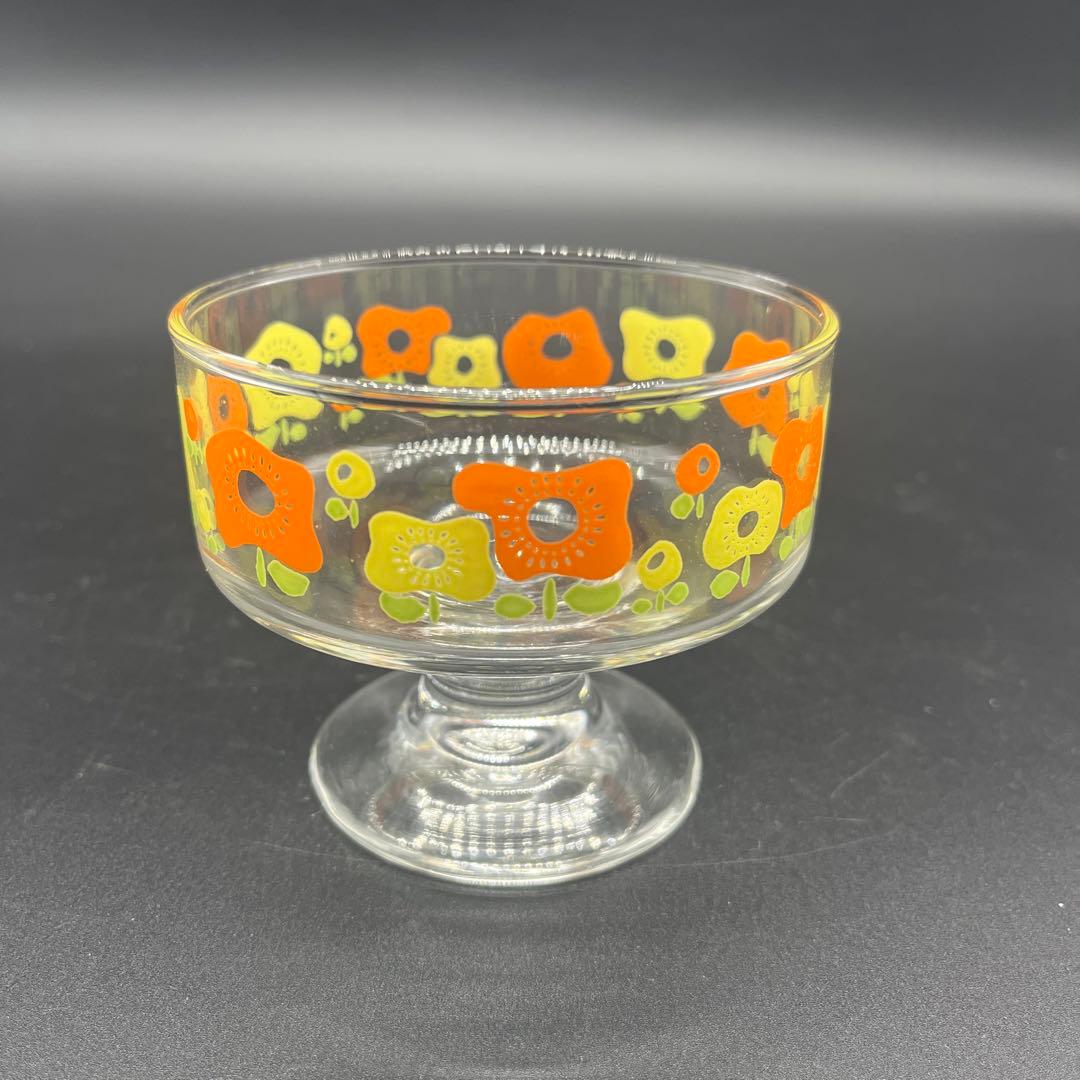 ⭐️新品 未使用品⭐️昭和レトロ 佐々木硝子　デザートグラス　6個セット