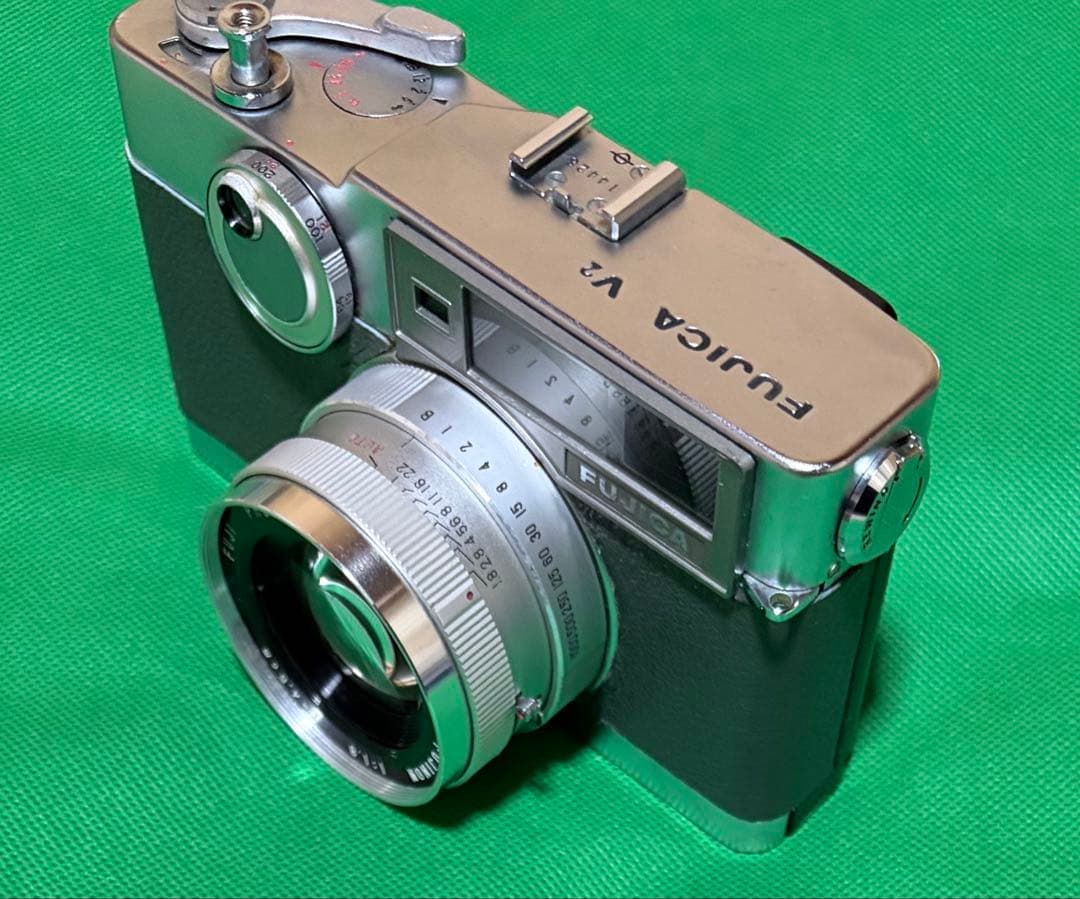 FUJICA V2 レンジファインダーカメラ　実写作例あり