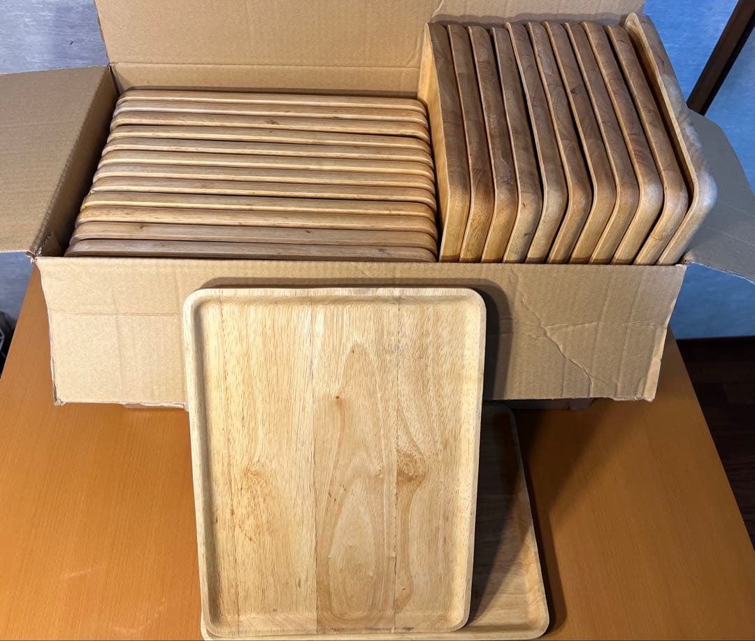 木製トレイ　セット 26枚