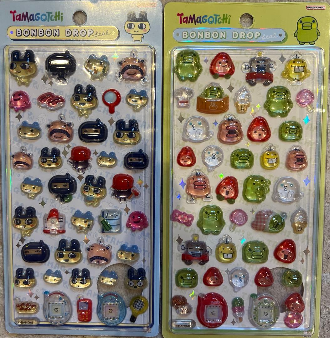 〘 国内正規品〙たまごっちボンボンドロップシール　4枚セット